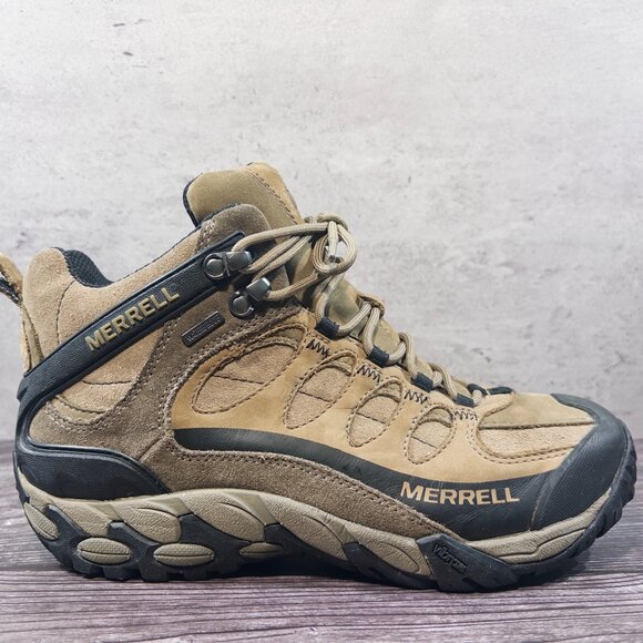 Merrell Men\'s Refuge Core Mid Waterproof Hiking Boots Brown - US Men 7.5 main image 6